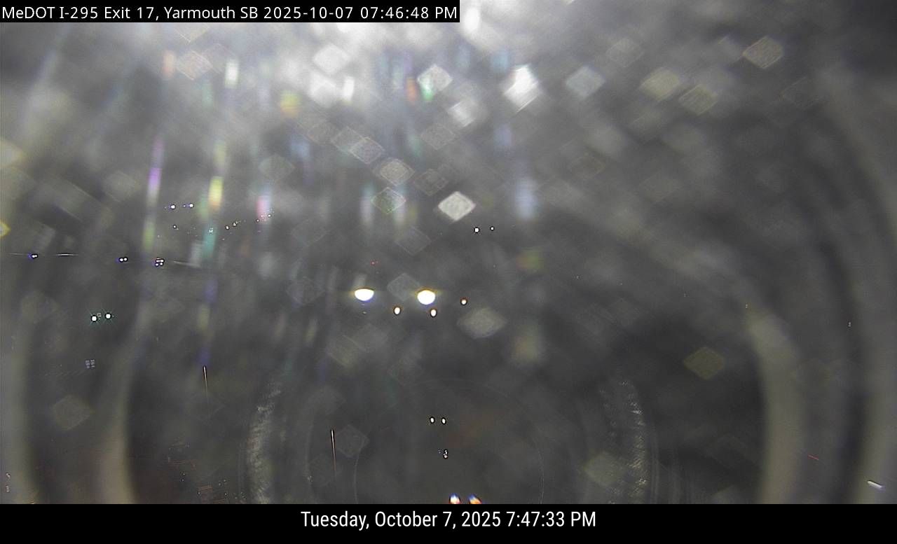 I-295 Mile 17 SB Yarmouth Maine Webcam