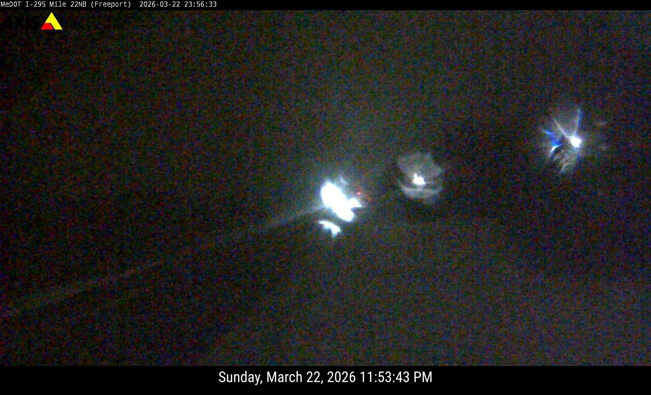 I-295 Mile 22 NB (Freeport) live webcam