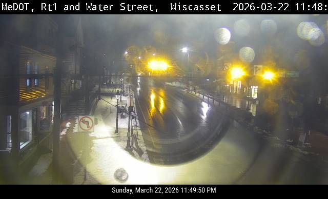 Rt 1 Mile 095 (Wiscasset) live webcam