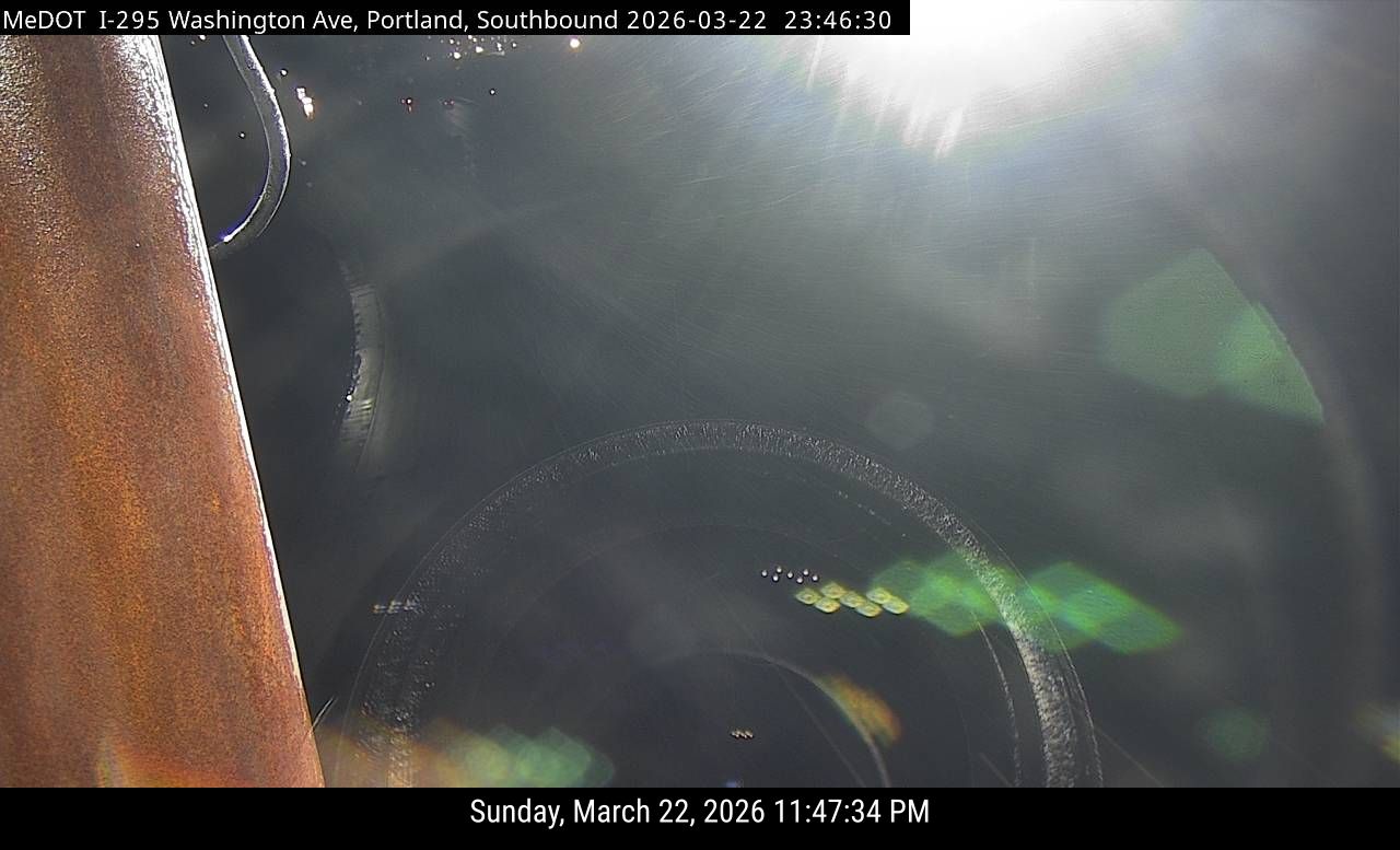 I-295 Mile 08 SB (Portland) live webcam