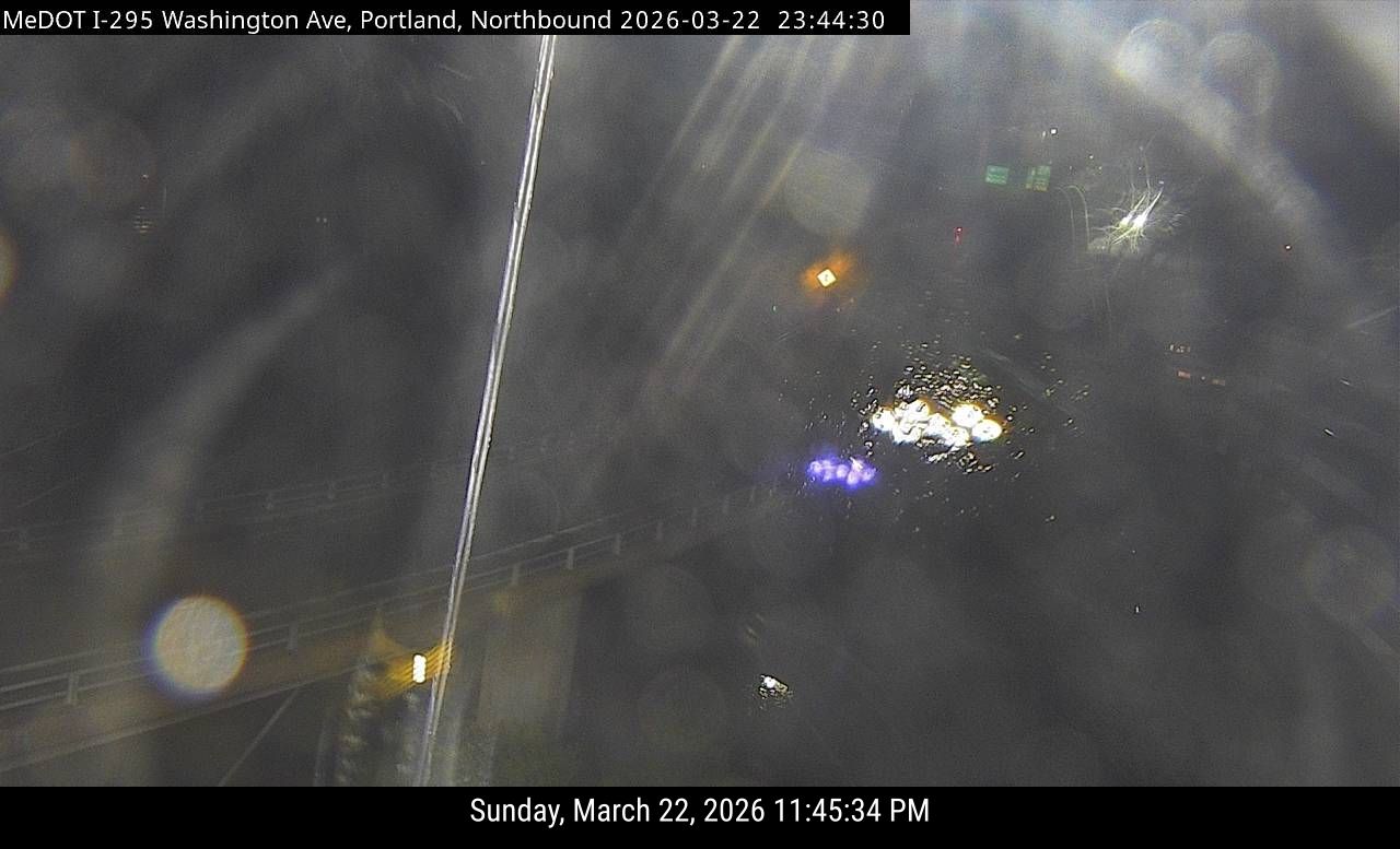 I-295 Mile 08 NB (Portland) live webcam