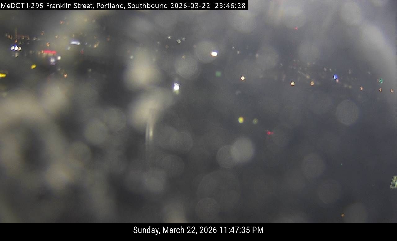 I-295 Mile 07 SB (Portland) live webcam