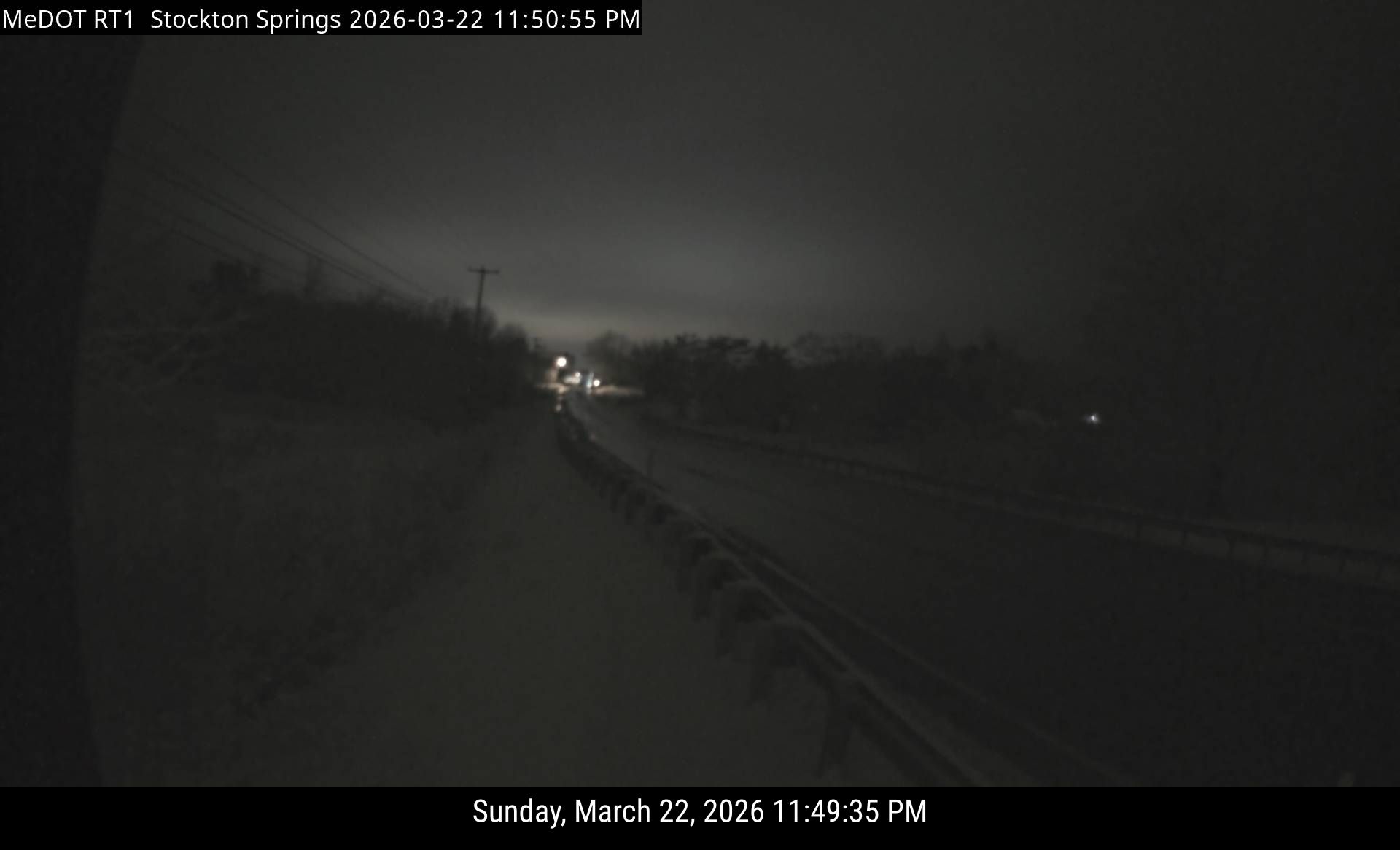RT1 Mile 164 NB (Stockton Springs) live webcam