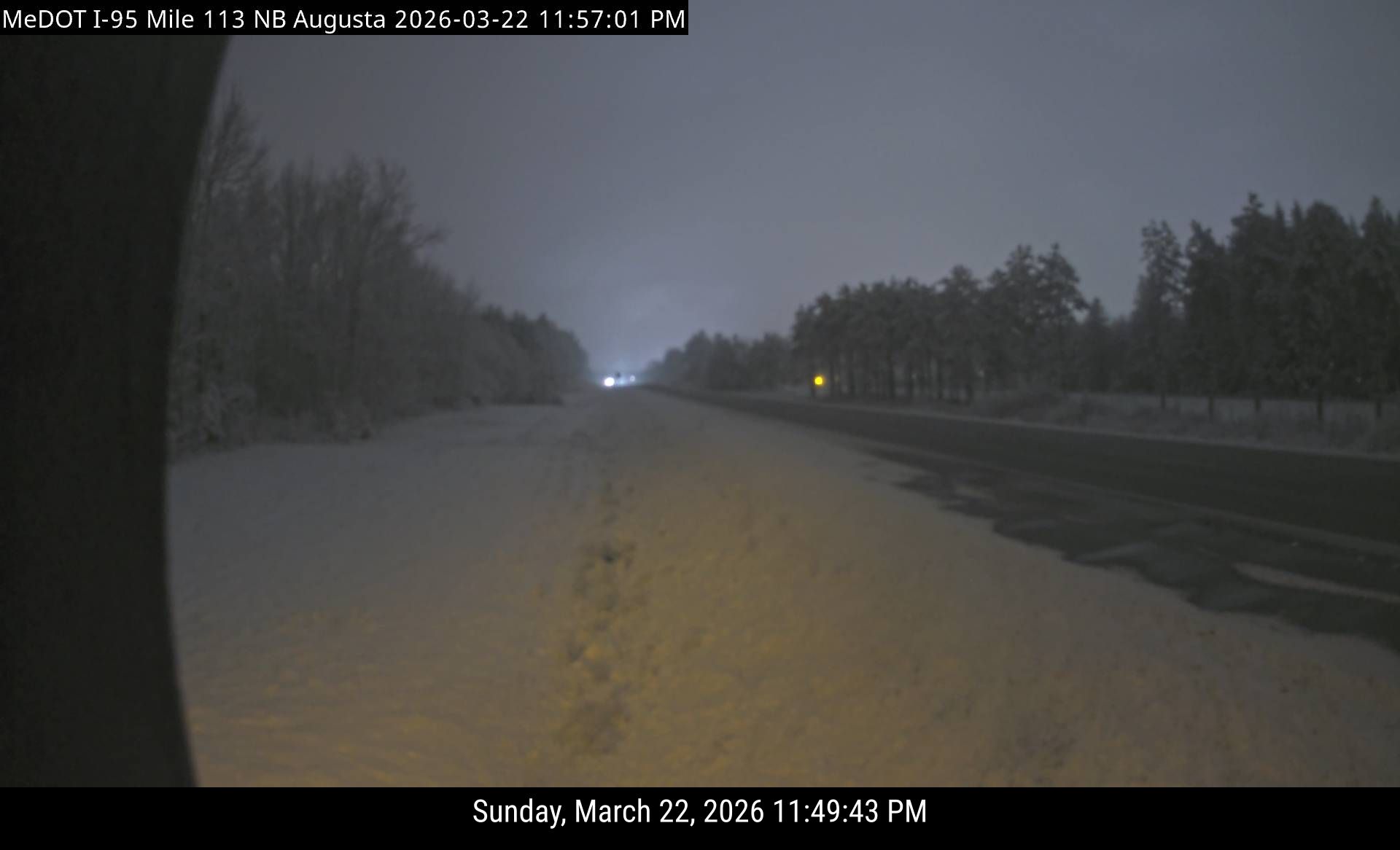 I-95 Mile 113 NB ( Augusta New) live webcam
