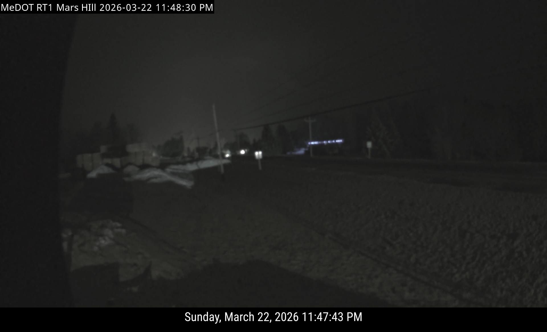 RT1 Mile 430 NB (Mars Hill) live webcam