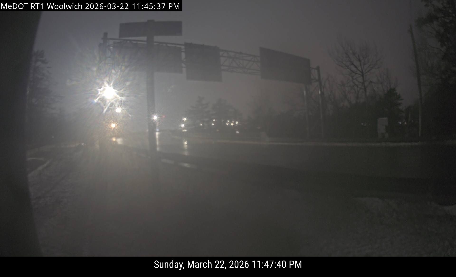 RT1 Mile 84 SB (Woolwich) live webcam
