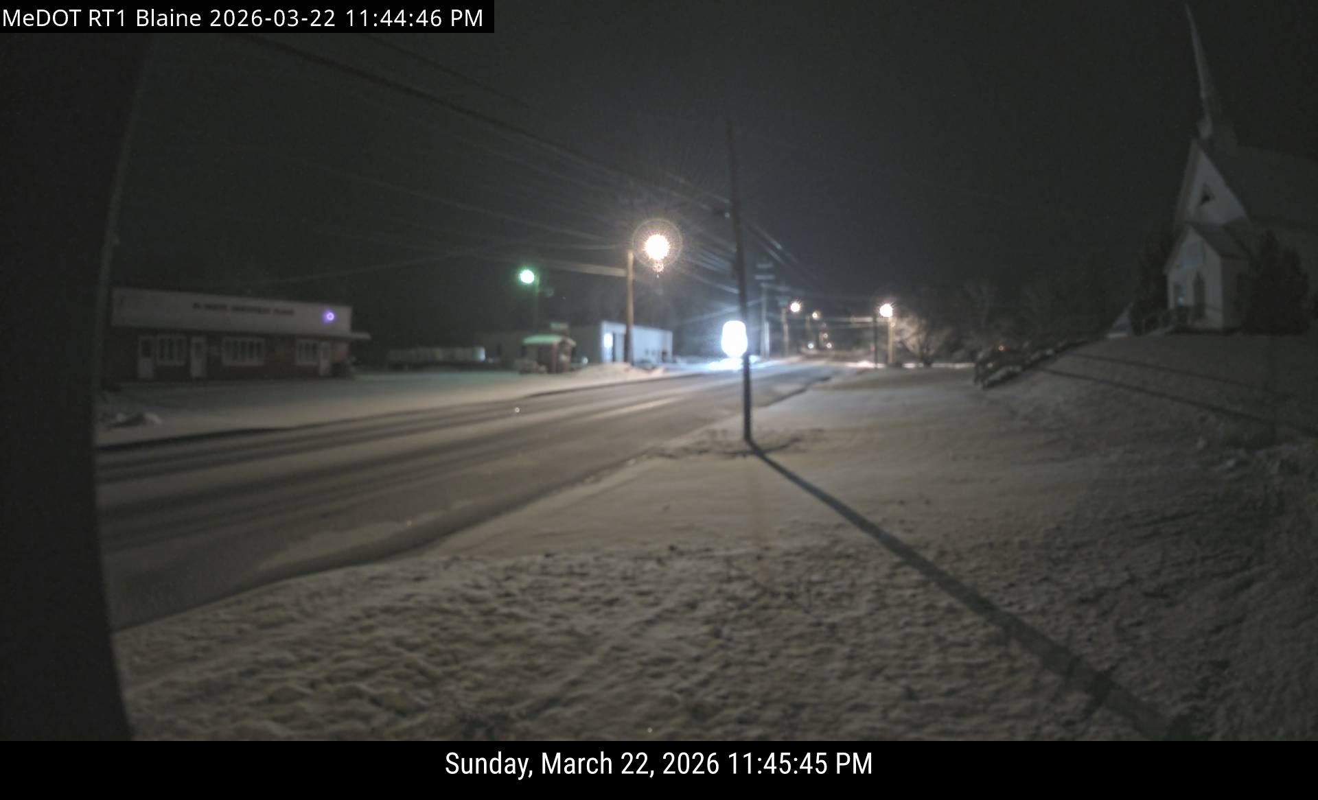 RT1 Mile 431 SB (Blaine) live webcam