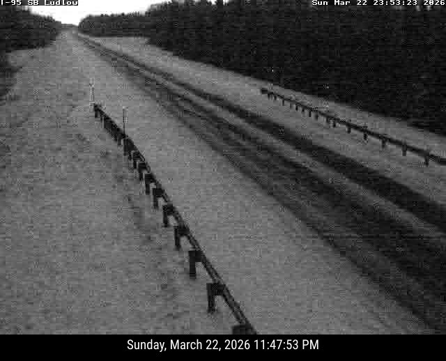Maine DOT - I-95 SB Ludlow RWIS live webcam