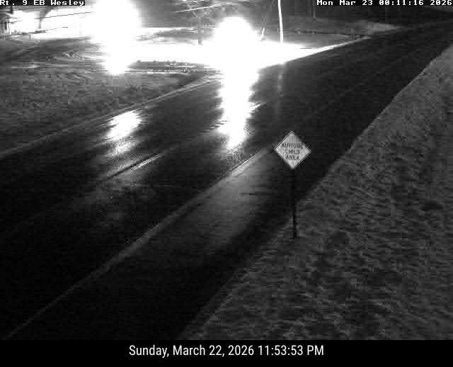 Maine DOT - Rt. 1 NB Waldoboro RWIS live webcam