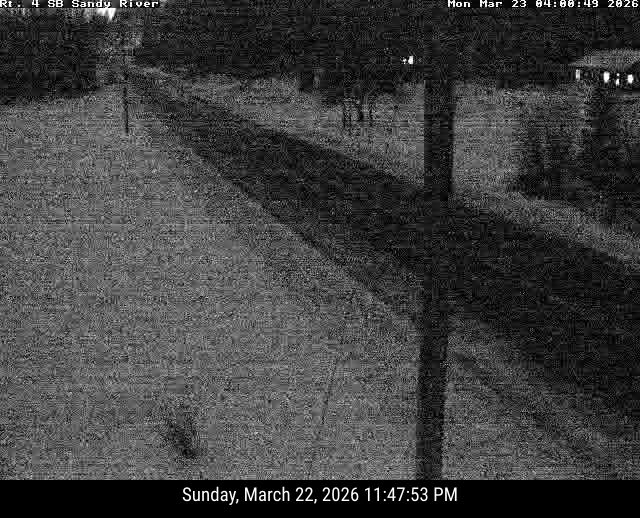 Maine DOT - Rt. 4 SB Sandy River RWIS live webcam