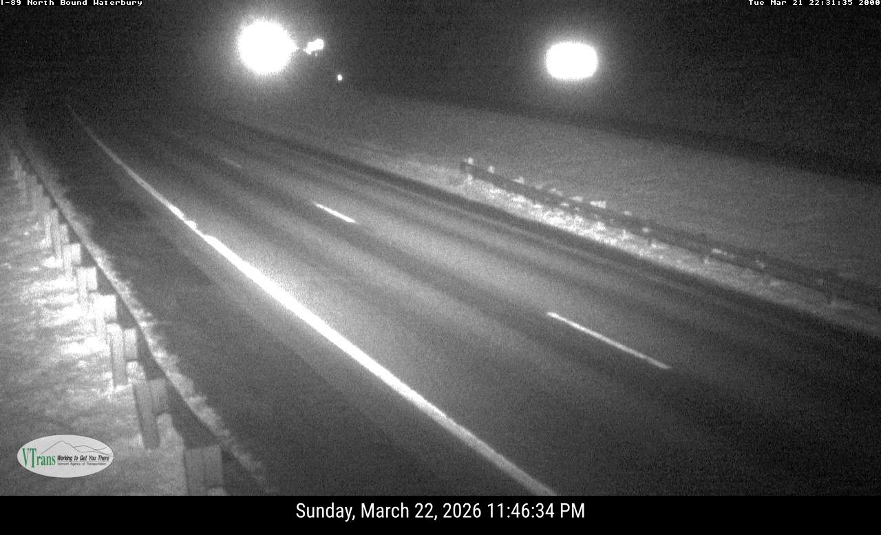 WATERBURY I-89 North live webcam