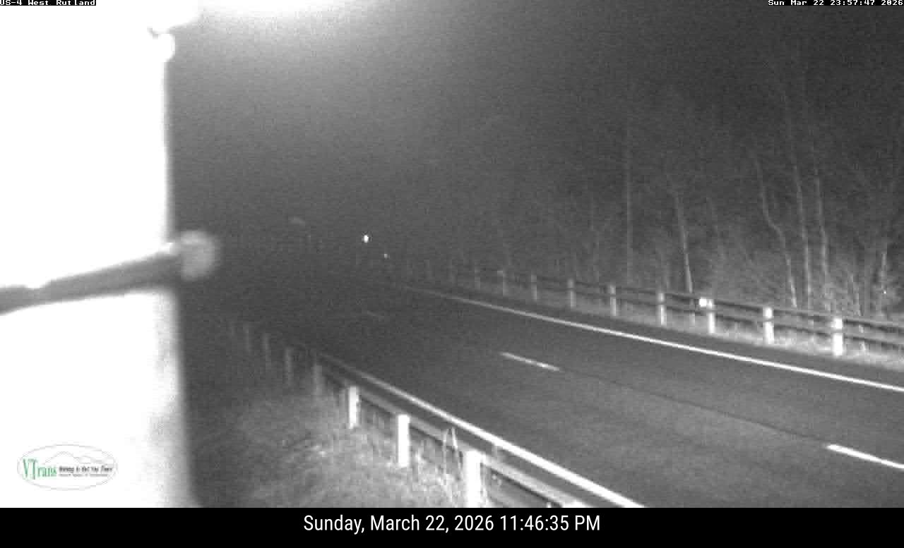 W RUTLAND US-4 West live webcam