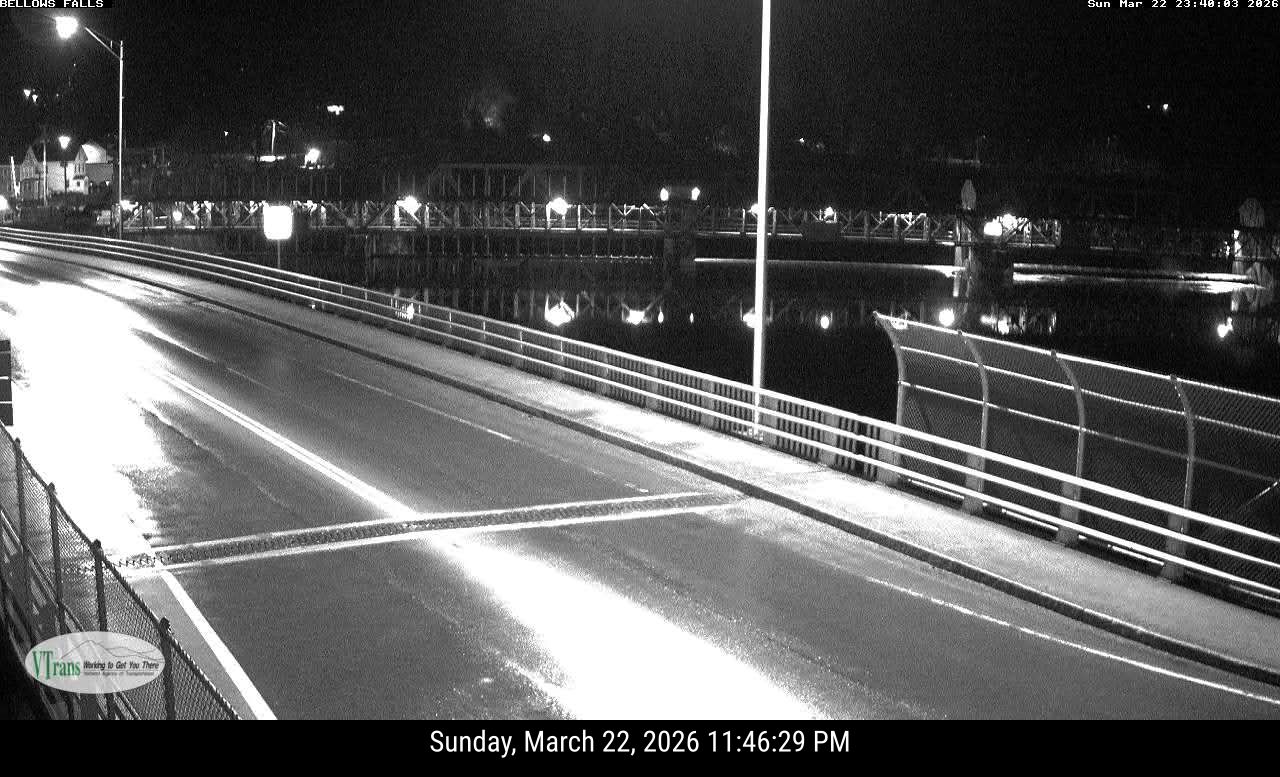 Bellows Falls Arch Bridge CCTV live webcam