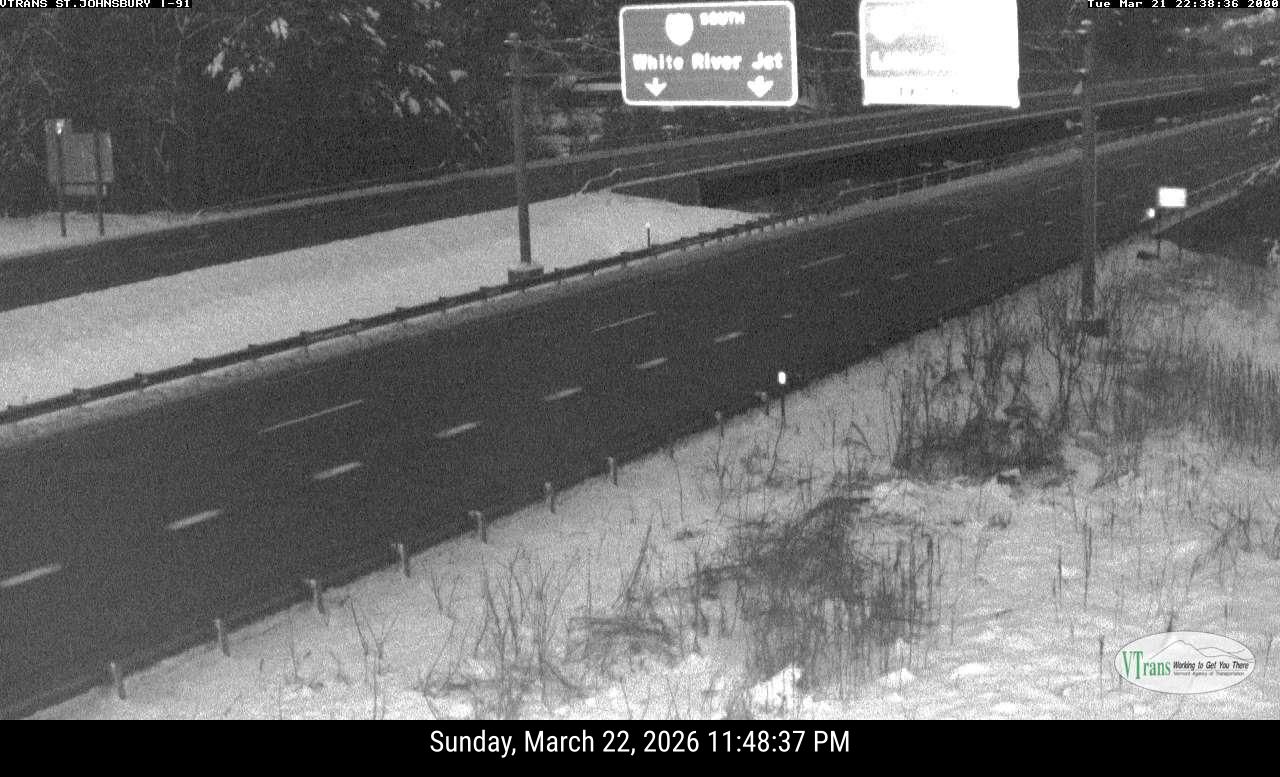 ST.JOHNSBURY I-91 South live webcam